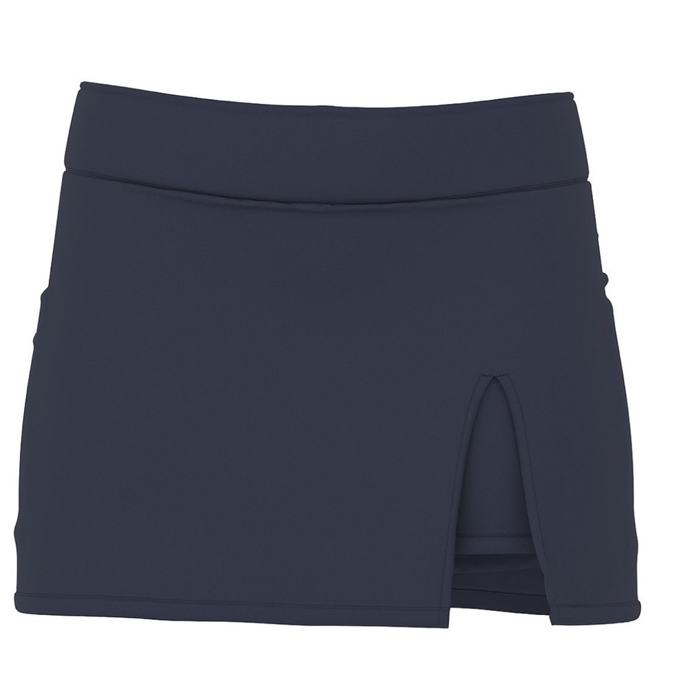 VS Relay Micro Skort Navy Blue Large skirt spandex built in shorts athletic